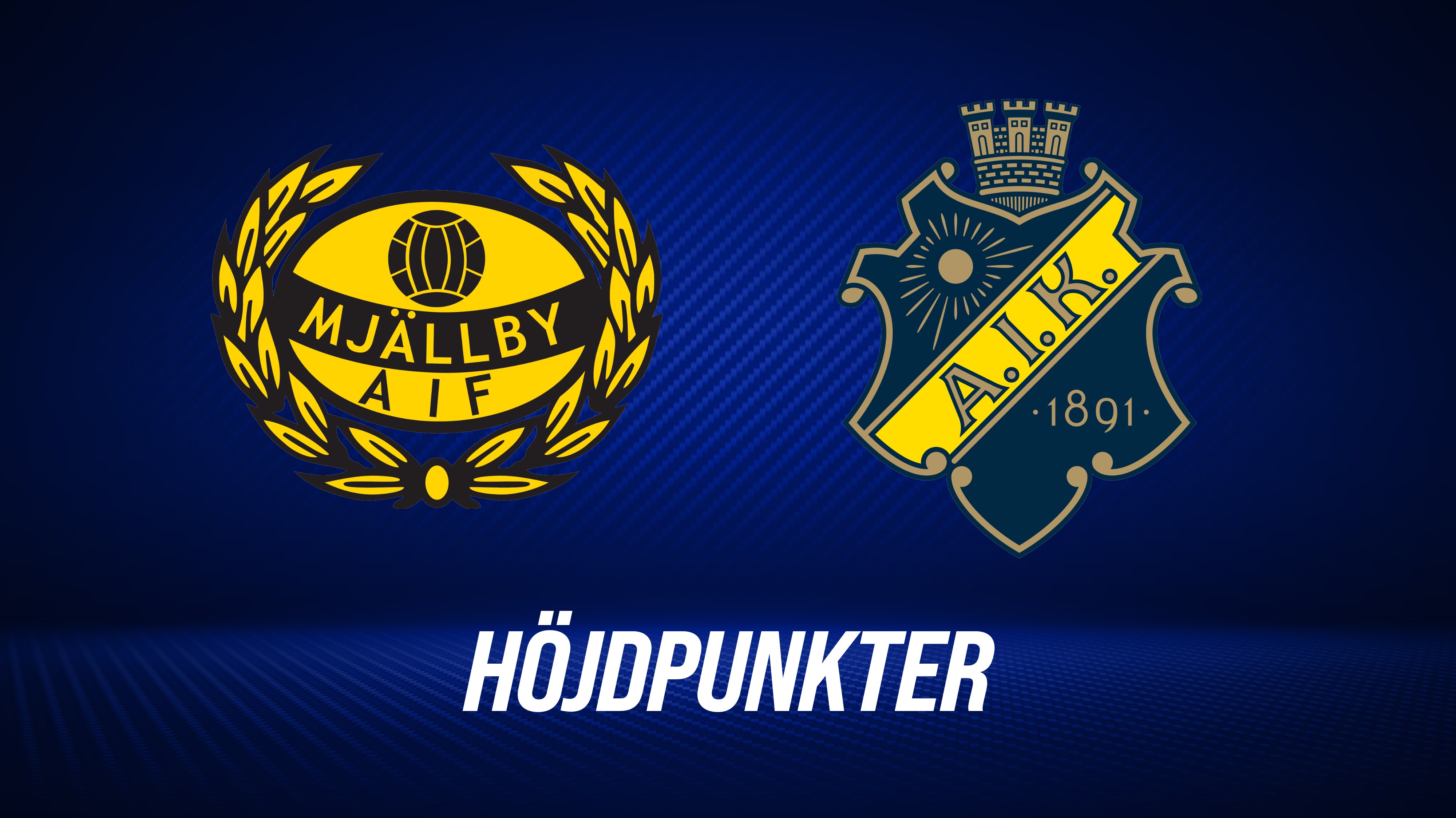 Höjdpunkter: Mjällby AIF - AIK